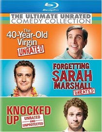 Ultimate Unrated Comedy Collection (Forgetting Sarah Marshall / Knocked Up / The 40-Year-Old Virgin) [Blu-ray]