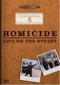 Homicide Life on the Street - The Complete Season 6