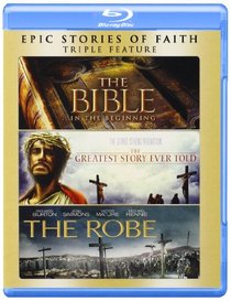 Bible / Greatest Story Ever Told / Robe [Blu-ray]