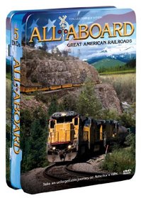 All Aboard: Great American Railroads (5-pk)