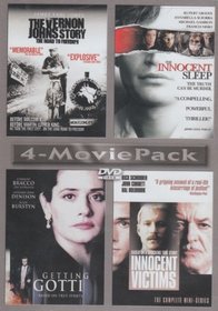4 Movie Pack - The Vernon Johns Story, The Innocent Sleep, Getting Gotti, Innocent Victims