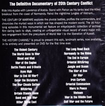 The History Channel : Century Of Warfare Definitive Collection : 26 Episode Collection : Over 22 Hours