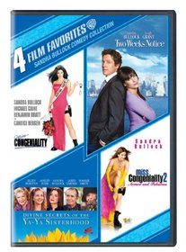 Sandra Bullock Comedy Collection 4 Movie Pack. Miss Congeniality, Two Weeks Notice, Devine Secrets Ya-ya Sisterhood, Miss Congeniality 2