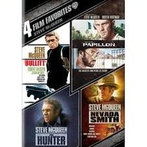 Steve McQueen 4 Film Favorites Bullitt / Papillon / The Hunter / Nevada Smith (Includes UltraViolet Digital Copy)