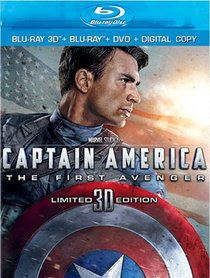 Captain America: The First Avenger (Blu-ray 3D + Blu-ray + DVD + Digital Copy)