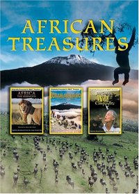African Treasures - Kilimanjaro, Jane Goodall's Wild Wild Chimpanzees, Africa: The Serengeti (Large Format 3-Pack)
