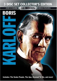 Boris Karloff Classics 3 Disc Collector's Edition