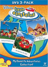 Disney Little Einsteins Fall 2008 DVD 3-Pack: My Favorite Adventures Collection