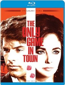 THE ONLY GAME IN TOWN BLU RAY (1970)