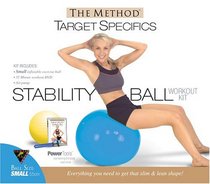 The Method - Stability Ball Workout Kit with Small Ball