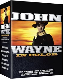 John Wayne Movie 6-pk - All 6 Movies are In COLOR! Also Includes the Original Black-and-White Versions which have been Beautifully Restored and Enhanced!