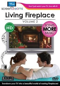 Screen Dreams: Living Fireplace, Vol. 2