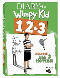 Diary of a Wimpy Kid 3 Pack (Diary of a Wimpy Kid, Rodrick Rules, Dog Days)