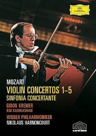 Mozart Violin Concertos 1-5 & Sinfonia Concertante in E Flat / Harnoncourt, Kremer, Wiener Philharmoniker