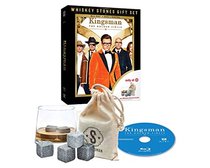 KINGSMAN THE GOLDEN CIRCLE Blu-ray/DVD/Digital Whiskey Stones Gift Set (Limited Edition)