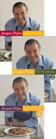 Jacques Pepin Fast Food My Way Set of 3 DVDs