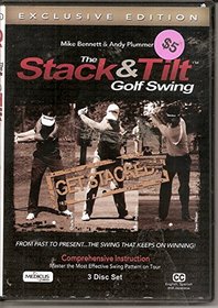 Medicus Stack and Tilt Golf Club Swing (3 Disc Set) Comprehensive Instruction: Master the Most Effective Swing Pattern on Tour