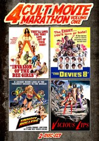 Cult Movie Marathon (Unholy Rollers, Invasion of the Bee Girls, Devil?s Eight & Vicious Lips)
