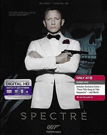 SPECTRE (007 James Bond) Blu-ray+Digital HD Combo Set INCLUDES Exclusive Bonus DVD - From title Song to Title Sequence and More!
