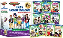 Let's Learn to Read 10-DVD Collection by Rock 'N Learn