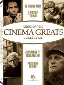 United Artists Cinema Greats Collection, Set 3 (12 Angry Men / A Bridge Too Far / Judgment At Nuremberg / Paths Of Glory)