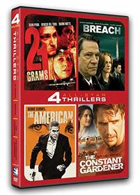 ALL-STAR THRILLERS: 4 MOVIE COLLECTION - 21 Grams, Breach, The American, The Constant Gardener