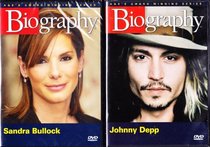 Johnny Depp Biography , Sandra Bullock Biography : Hollywood Icon 2 Pack