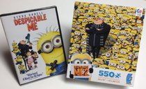 Despicable Me DVD + 550 Piece Despicable Me 2 Puzzle