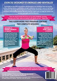 Jessica Smith Feel Good Fusion: Barefoot Cardio, Strength, Pilates, Barre and Yoga Mix DVD, Fat Burning, Sculpting, Toning Low Impact Exercise (No Floor Work)