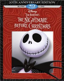 Tim Burton's The Nightmare Before Christmas - 20th Anniversary Edition (Blu-ray / DVD Combo Pack)