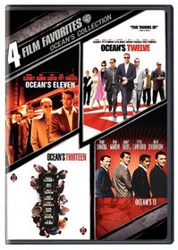 Ocean's Collection: 4 Film Favorites (Ocean's Eleven 2001 / Ocean's Twelve / Ocean's Thirteen / Ocean's Eleven 1960)