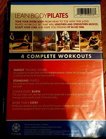 Lean Body Pilates 4 DVD Workout Set
