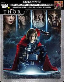 THOR [LIMITED-EDITION COLLECTIBLE STEELBOOK] (4K ULTRA HD + BLU-RAY + DIGITAL, 2019)