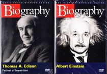 Biography Albert Einstein , Biography Thomas Edison : From the Atomic Bomb and the Theory of Relativity to the Invention of the Light Bulb and Phonograph : 2 Pack Collection