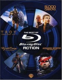 The Best of Blu-ray - Action (Troy Director's Cut / Blood Diamond / Wyatt Earp / Alexander Revisited The Final Cut)