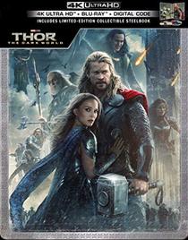 Thor: The Dark World [SteelBook] [Digital Copy] [4K Ultra HD Blu-ray/Blu-ray] [2013]