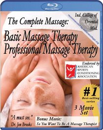 The Complete Massage Pack: Basic & Professional Massage Therapy plus free bonus movie So, You Want To Be A Massage Therapist (3 movie combo pack) [Blu-ray]