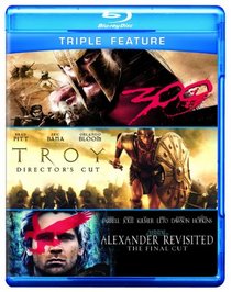 Alexander Revisited / Troy / 300 (Triple-Feature) [Blu-ray]