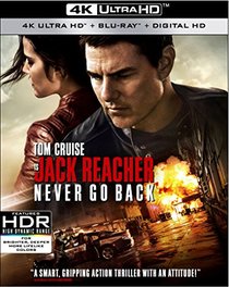 Jack Reacher: Never Go Back [Blu-ray]