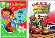 Nickelodeon Christmas : Dora the Explorer a Present for Santa , Blue's Clues Blue's Big Holiday , Rugrats Babies in Toyland , Little Bill Merry Christmas , Plus : The Toys That Rescued Christmas : Christmas 2 Pack Collection