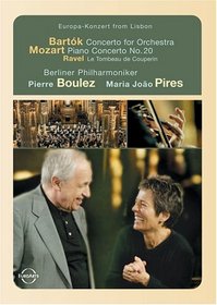 Europa Konzert From Lisbon / Pierre Boulez, Maria Joao Pires, Berliner Philharmoniker