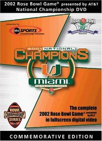 The 2002 Rose Bowl Game National Championship