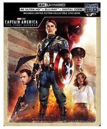 Captain America: The First Avenger 4K Limited Edition Steelbook (4K Ultra+Blu-Ray+Digital)