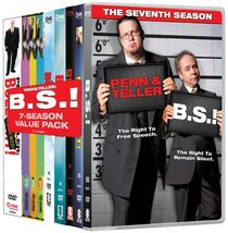 PENN & TELLER:BS SEVEN SEASON PACK - DVD Movie