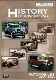 History of Advertising - Automobiles (1930-1940) 2-DVD Set
