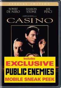 CASINO (DVD) (W/PUBLIC ENEMIES SNEAK PEEK)