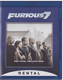 FURIOUS 7 (Blu-ray) RENTAL EXCLUSIVE