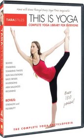 Tara Stiles This is Yoga DVD 4: Complete Yoga Library for Everyone