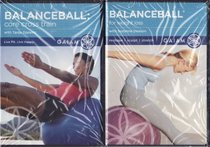 Balanceball 2 Pack DVD Set Includes Core Cross Train with Tanya Djelevic & Balance Ball for Weight Loss with Suzanne Deason