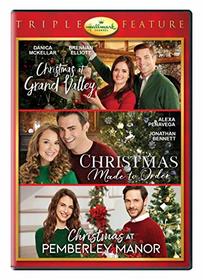 Hallmark Holiday Collection Triple Feature: Christmas At Grand Valley / Christmas Made to Order / Christmas at Pemberley Manor